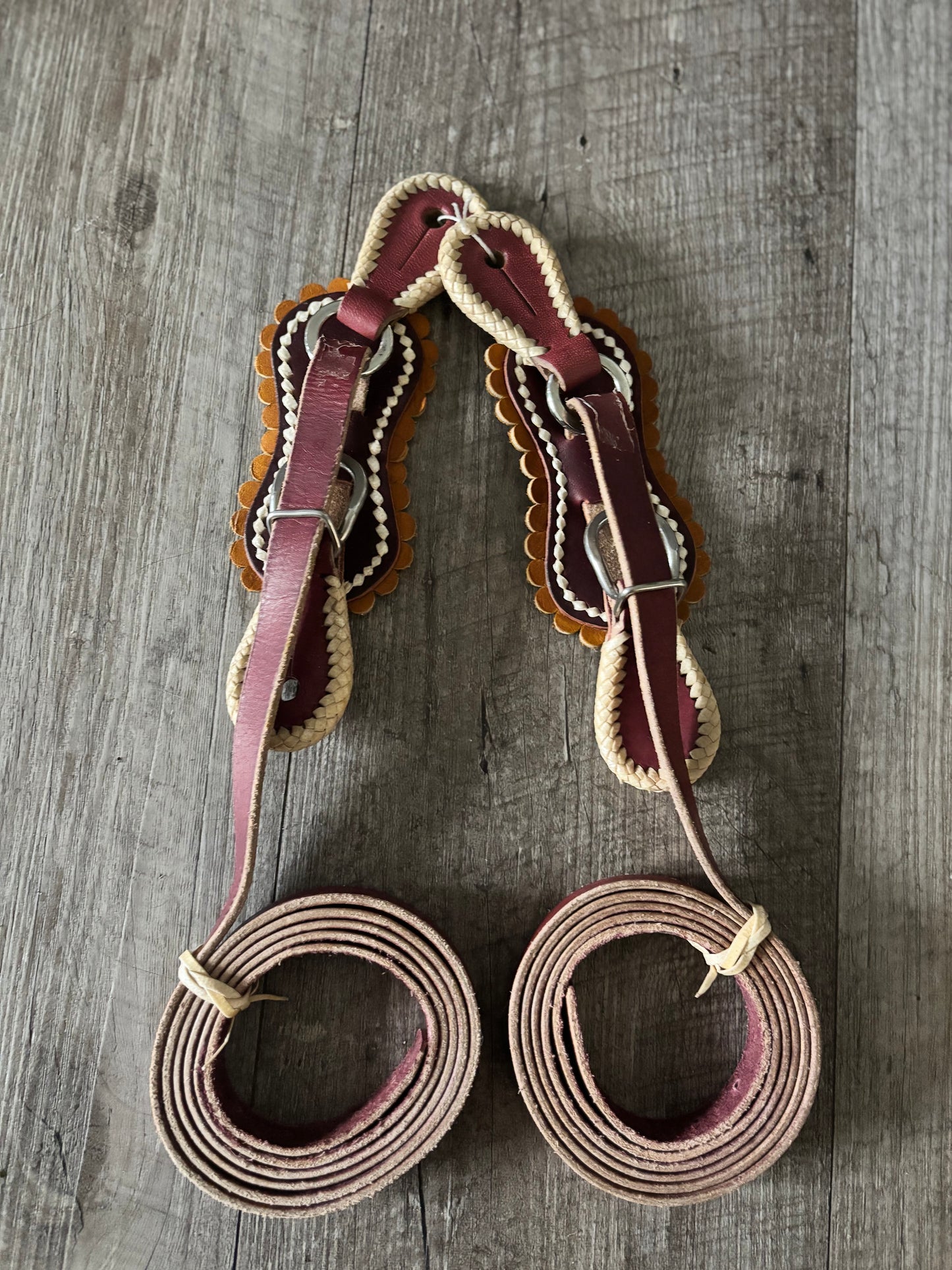 Leather Long Top Straps