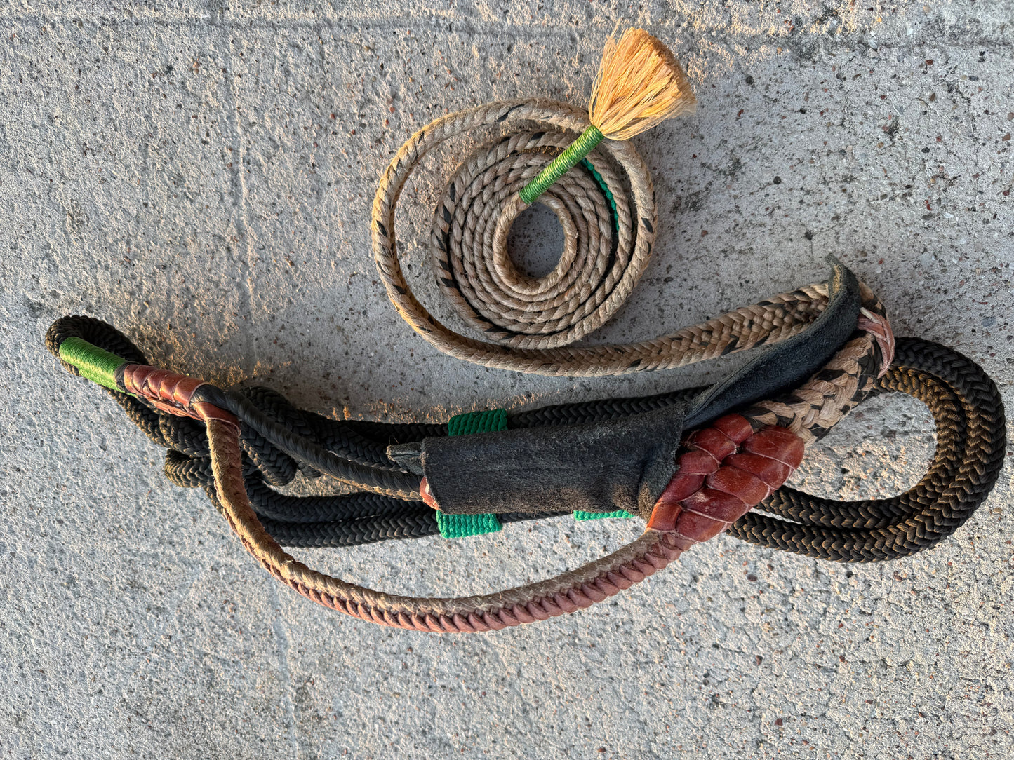 Left hand Brazilian bull rope