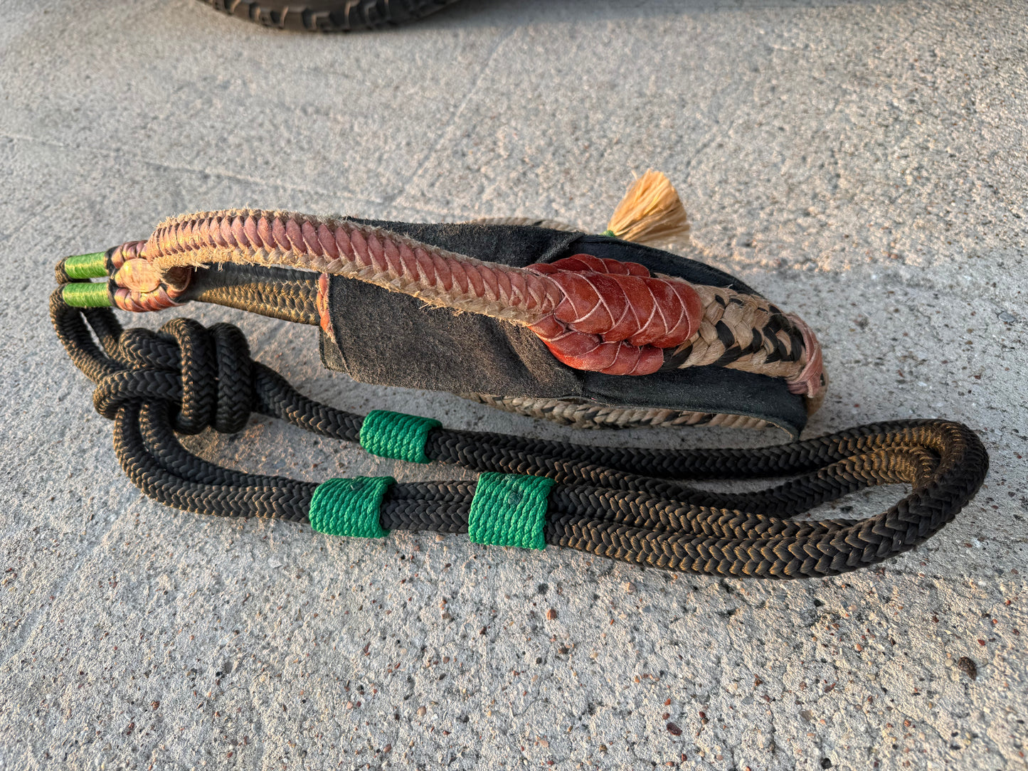Left hand Brazilian bull rope