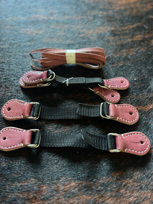 Bottom Straps + Top Strap + Leather Straps