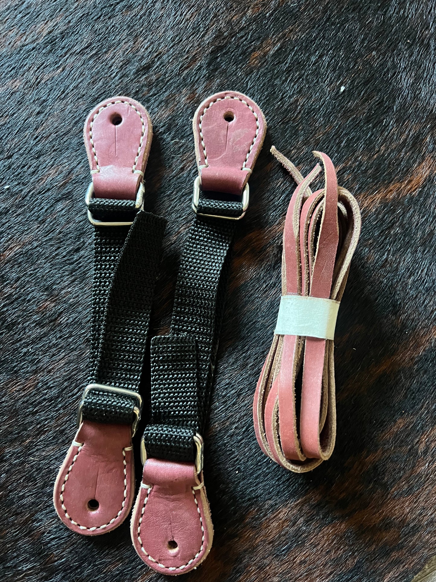 Top Strap + Leather Straps